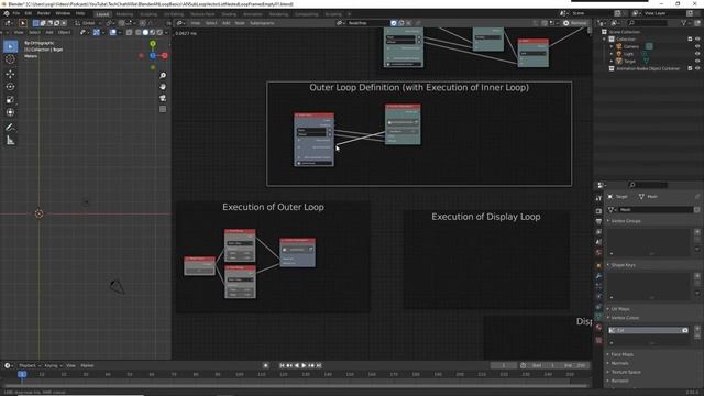 Blender - Animation Nodes: Nested Loops смотреть онлайн