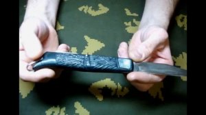 Выкидной нож "Турист". Ворсма, СССР.