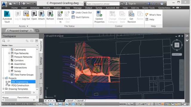 Autocad Civil 3D and vault professional смотреть онлайн