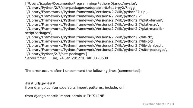 Django : Admin Site: TemplateDoesNotExist at /admin/ смотреть онлайн