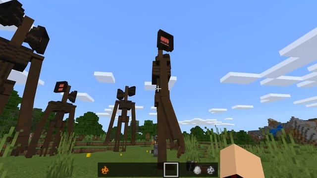 Minecraft SCP SIREN HEAD MOD / SCP 096 vs SIREN HEAD!! Minecraft Mods смотреть онлайн