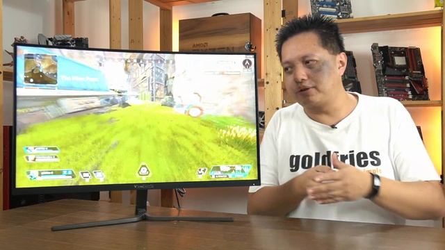 Viewsonic VX2758-C-mh - awesome and affordable curved gaming monitor! смотреть онлайн