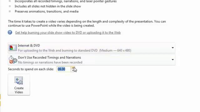 Creating Videos from PowerPoint 2010 Presentations.mp4 смотреть онлайн