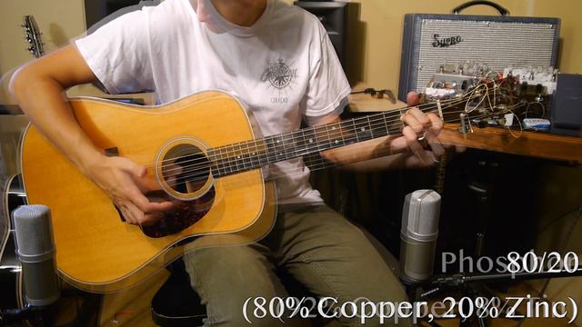 Acoustic String Comparison: 80/20 vs. Phosphor Bronze смотреть онлайн
