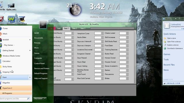 How to mod your character in skyrim for xbox 360 using a usb flash drive смотреть онлайн