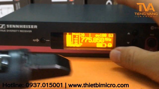 Cách thay đổi tần số micro Sennheiser EW-100G3 смотреть онлайн