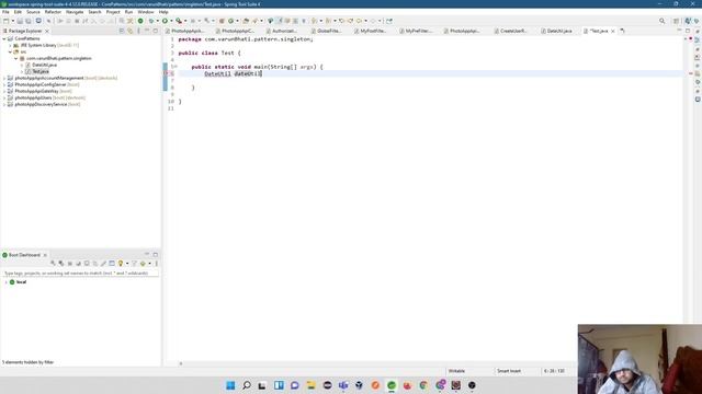How to Create Singleton Design Pattern in Java смотреть онлайн