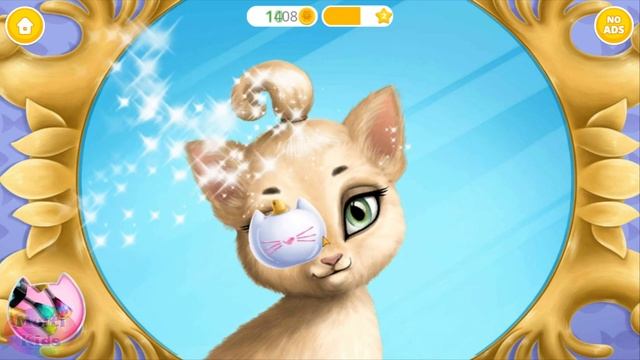 Cat Hair Salon Birthday Party - Play Fun Pet Kitten Care & Hair Salon Makeover Games For Girls