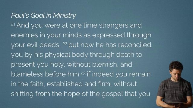 Colossians 1 - Bible Study for 4/17/2018 смотреть онлайн