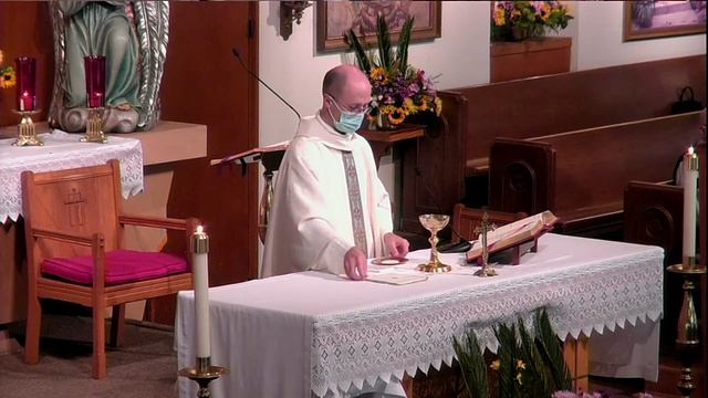 8:00am Holy Mass – Saturday, August 28, 2021 смотреть онлайн
