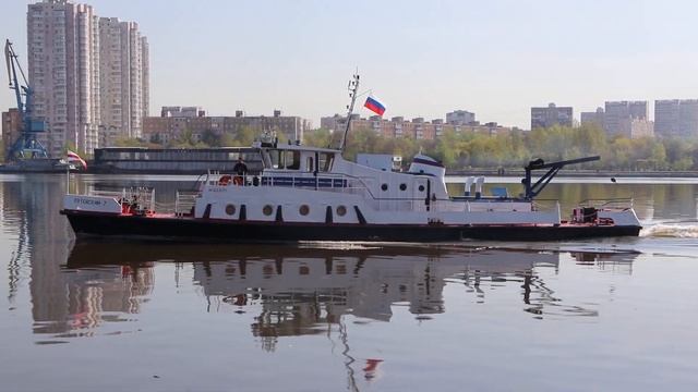 Водный транспорт Москвы (Путейский-7). смотреть онлайн