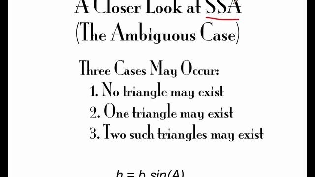 Pre-Calculus 6.1: Law of Sines part 1 смотреть онлайн