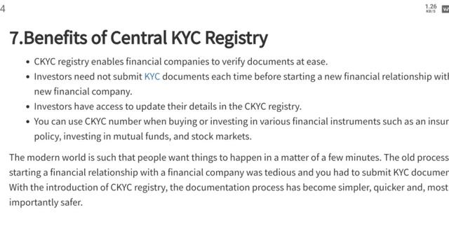 What Is CKYC ? CKYC Number kya hain смотреть онлайн