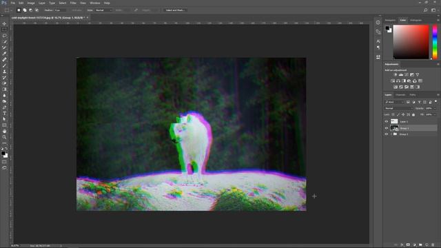 Photoshop RGB Split & Glitch Effect Tutorial смотреть онлайн