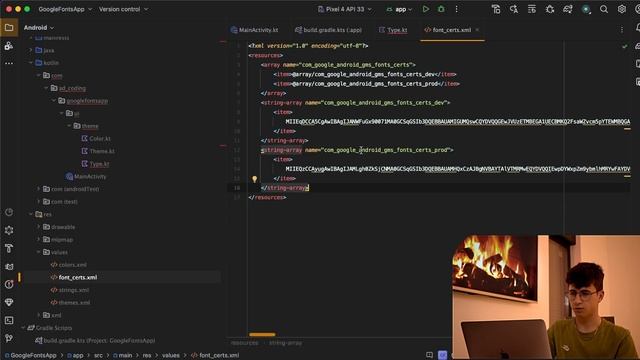 Implementing Google Fonts in Jetpack Compose - Android смотреть онлайн