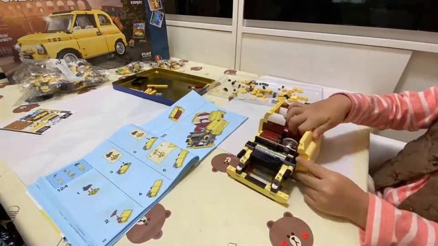 Making of LEGO 10271 Fiat 500 Creator Expert смотреть онлайн