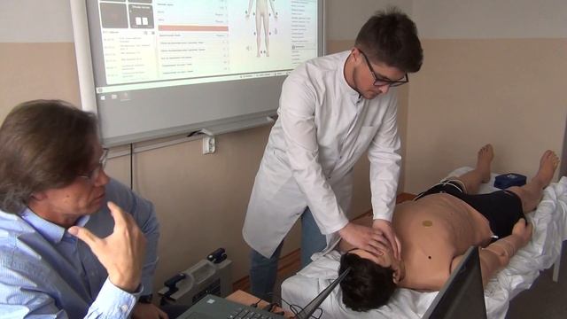 Обучения врачей-преподавателей БГУ на современных высокотехнологичных роботах-симуляторах - 1 часть