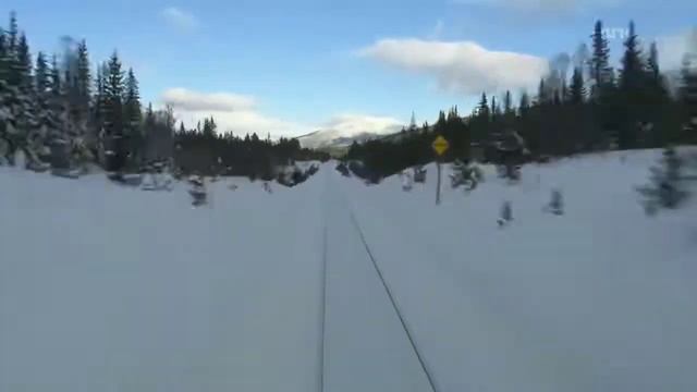Cab Ride, Norway, Trondheim to Bodø (x10 speed).mp4 смотреть онлайн
