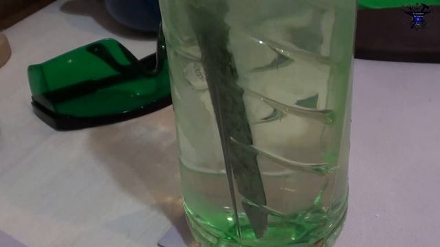 Интересный нож. Травление. Гравировка и заточка смотреть онлайн