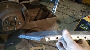 Как заменить арку заднего крыла авто. №4. Коррозия кузова автомобиля.