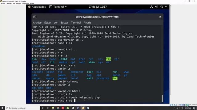 Como instalar y configurar servidor web apache en centOS 8 смотреть онлайн