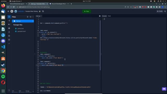Discord Bot Tutorial P1 [Discord.py] смотреть онлайн