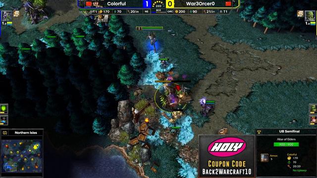 WC3 - [NE] Colorful vs War3Orcer0 [ORC] - WB Semifinal - Ted Cup 21 смотреть онлайн