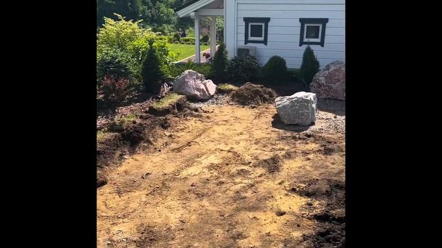 КАК СОЗДАТЬ НА ЗАБРОШЕННОМ УЧАСТКЕ ШИКАРНУЮ ДАЧУ: газон и озеленение #озеленение #дом #дача #сад смотреть онлайн