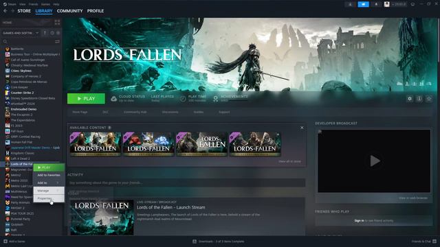How to UNINSTALL Lords of the Fallen - Remove Lords of the Fallen from Steam #soulslike смотреть онлайн