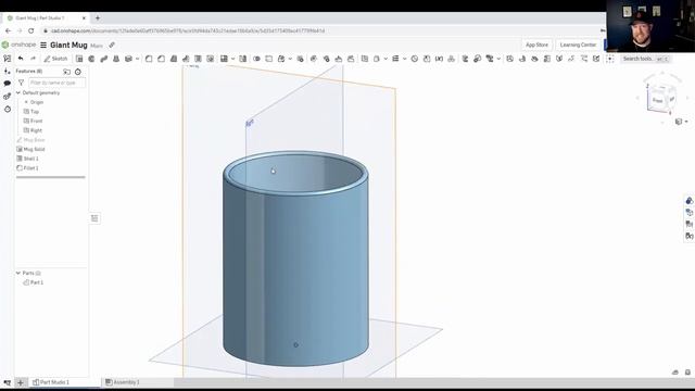 Onshape Beginner Tutorial: Tips, Tricks & Practice! - Learn Onshape & Follow Along Example смотреть онлайн