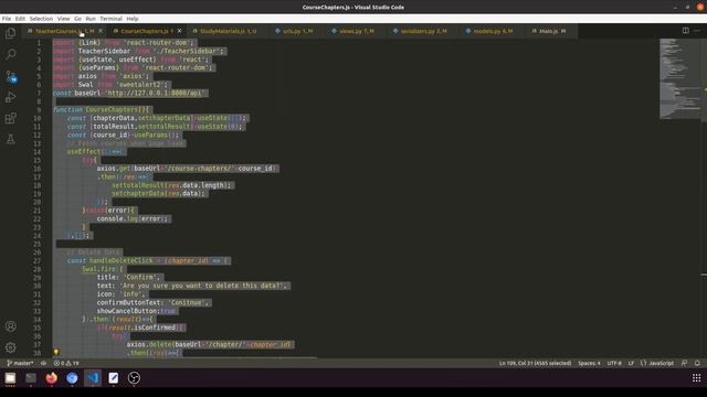 Django ReactJs LMS #80 | Upload study materials for course | Learn Django ReactJs RESTApi смотреть онлайн