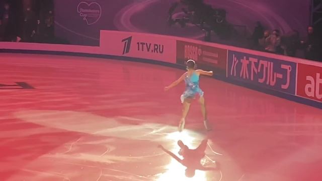 Камила Валиева. Показательные выступления 22.11.20 Гран-при Ростелеком ISU Grand Prix Rostelecom Cu смотреть онлайн