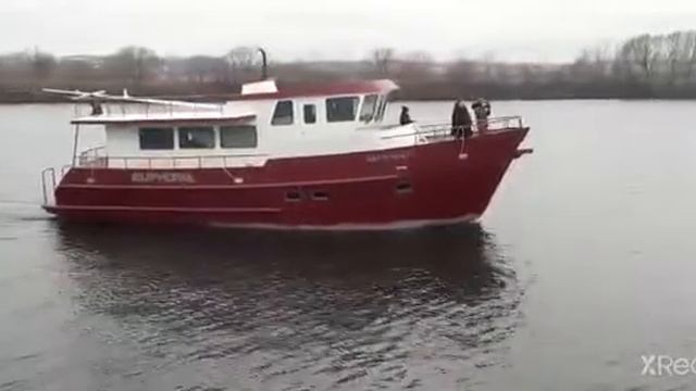 Катер Эйфория. Ходовые испытания. Часть 2 смотреть онлайн