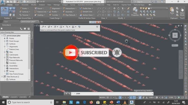 AUTODESK CIVIL 3D 2019 : 02. TEMPLATE DAN IMPORT POINT смотреть онлайн