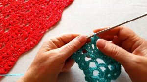 Вязание крючком. КРАСИВАЯ КЛАССИЧЕСКАЯ ШАЛЬ. МК