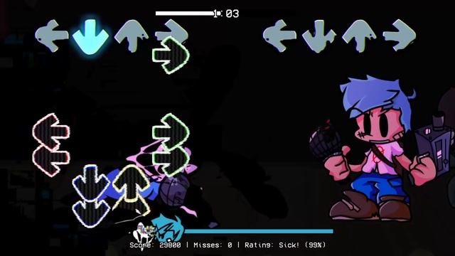 Friday Night Funkin' - Perfect Combo - Vs Corrupted Oswald Mod + Cutscenes [HARD] смотреть онлайн