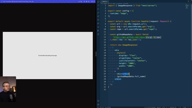 Rendering Dynamic Images with Next.js 13.3 смотреть онлайн