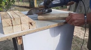 КЛАССНЫЙ ТАБУРЕТ ДЛЯ БАНИ ЗА ЧАС!СВОИМИ РУКАМИ