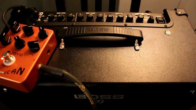 Boss Katana + Joyo American Sound (One Minute slow blues demo) смотреть онлайн