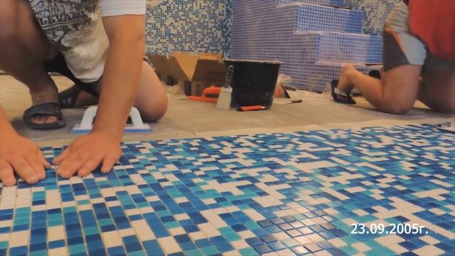 Отделка бассейна мозаикой в 2005 году. Отделка бассейна мозаикой своими руками смотреть онлайн