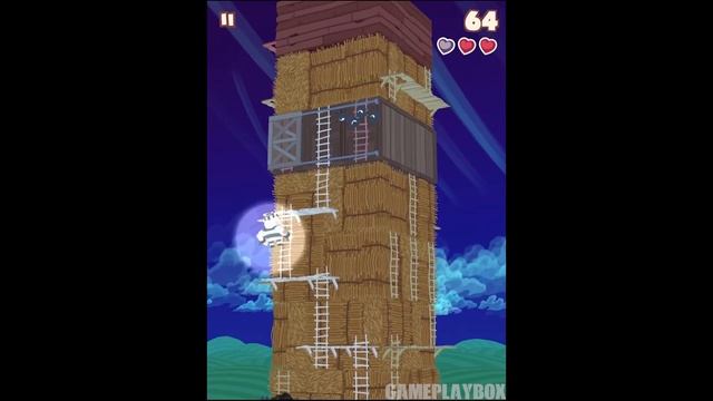 Twisty Sky - Endless Tower Climber - iOS / Android - Gameplay Video смотреть онлайн