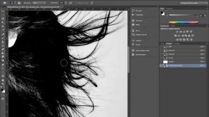 Выделение волос фотошоп