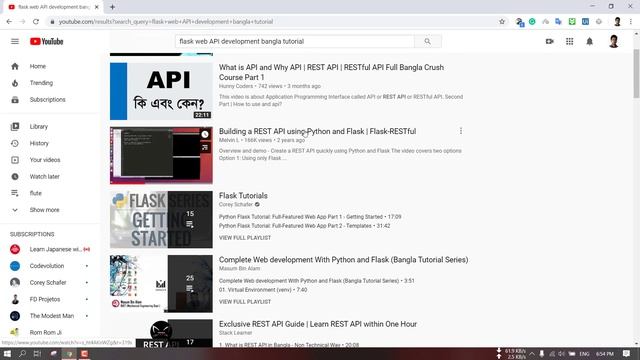 INTRODUCTION | API DEVELOPMENT WITH FLASK FOR BEGINNERS SERIES | WEB API DEVELOPMENT | [BENGALI] смотреть онлайн