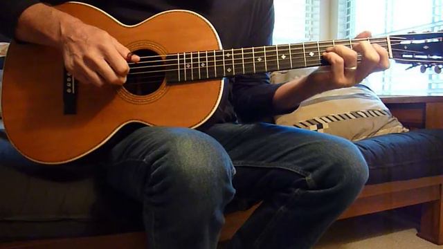 Early 1900's Parlor Guitar. Brazilian Rosewood. Restored. смотреть онлайн