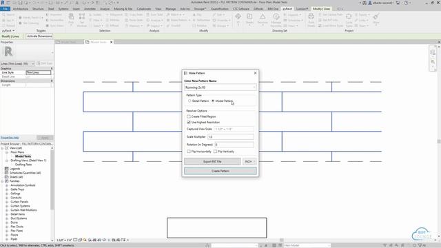 How to easily create fill patterns (and pat files) in Revit using pyRevit from start to finish смотреть онлайн