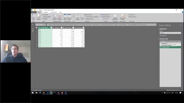 Power Query & Power Pivot