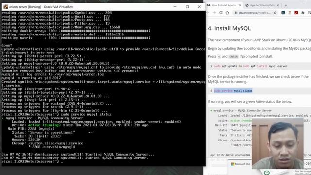 Instalasi , Apache, my sql, Php, Di ubuntu server, Ayub Santoso_3922150102 смотреть онлайн
