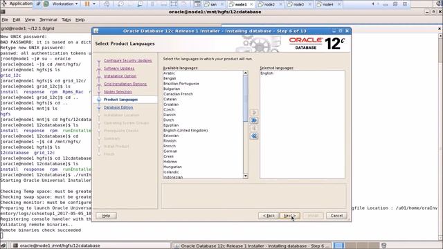 Oracle 12C Database Software Installation In Cluster Environment смотреть онлайн