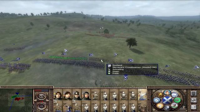 Medieval II: Total War Britannia Expansion Scotland Campaign #12 [GR] смотреть онлайн