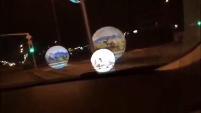 Надувные сферы от Эдвенче для украшения Астаны смотреть онлайн